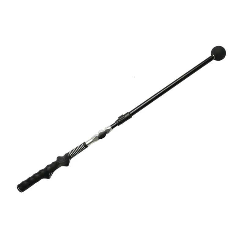 

Top!-Golf Folding Swing Exerciser Folding Swing Stick Posture Corrector Hand Grip Golf Practice Supplies
