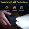 20000mAh Solar Fast Charging Power Bank Portable Battery 2-USB Large Capacity with Mobile Power Supply Flashlight 4