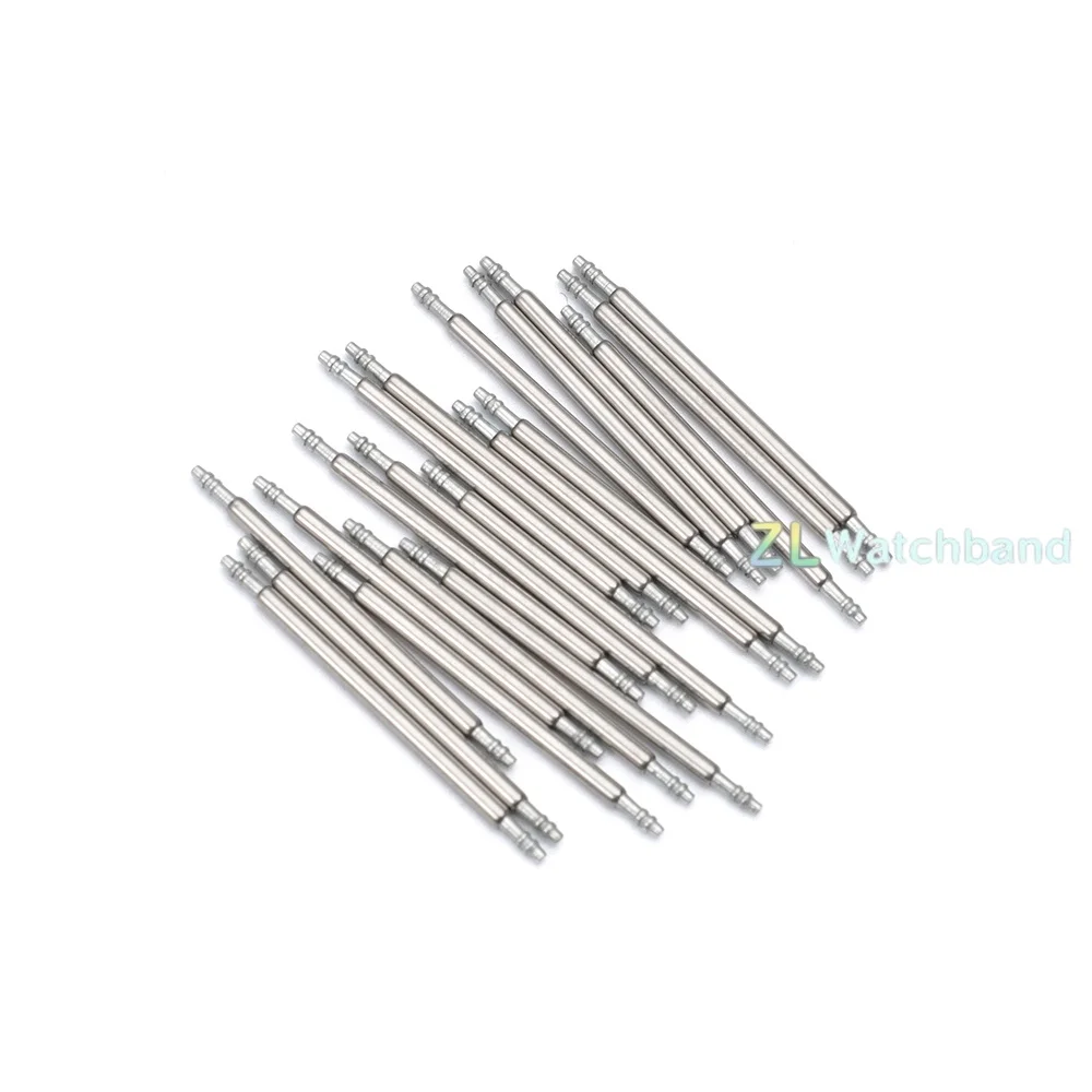 Versatile Stainless Steel Watch Strap Spring Bars - 20pcs Assorted Sizes