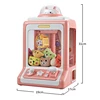 Kids DIY Electric Claw Machine Girl Grab Mini Doll Clip Gashapon Music Crane Game Children Toy For 3 Year Gifts Free Shipping 5