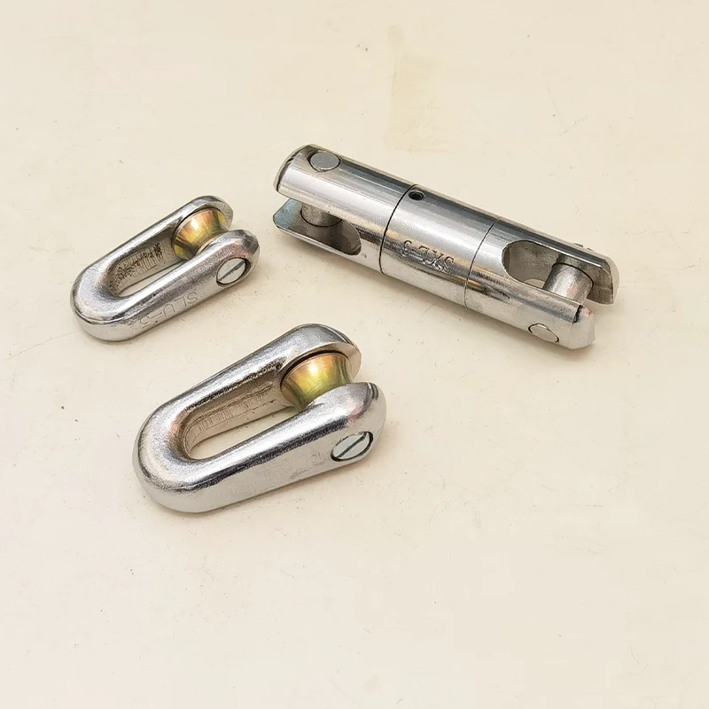 Description Picture 2 of itemElectric Traction Wire Mesh Sleeve Rotary Connector, Cable Universal Joint, Steel Wire Rope, Anti Bending Connector