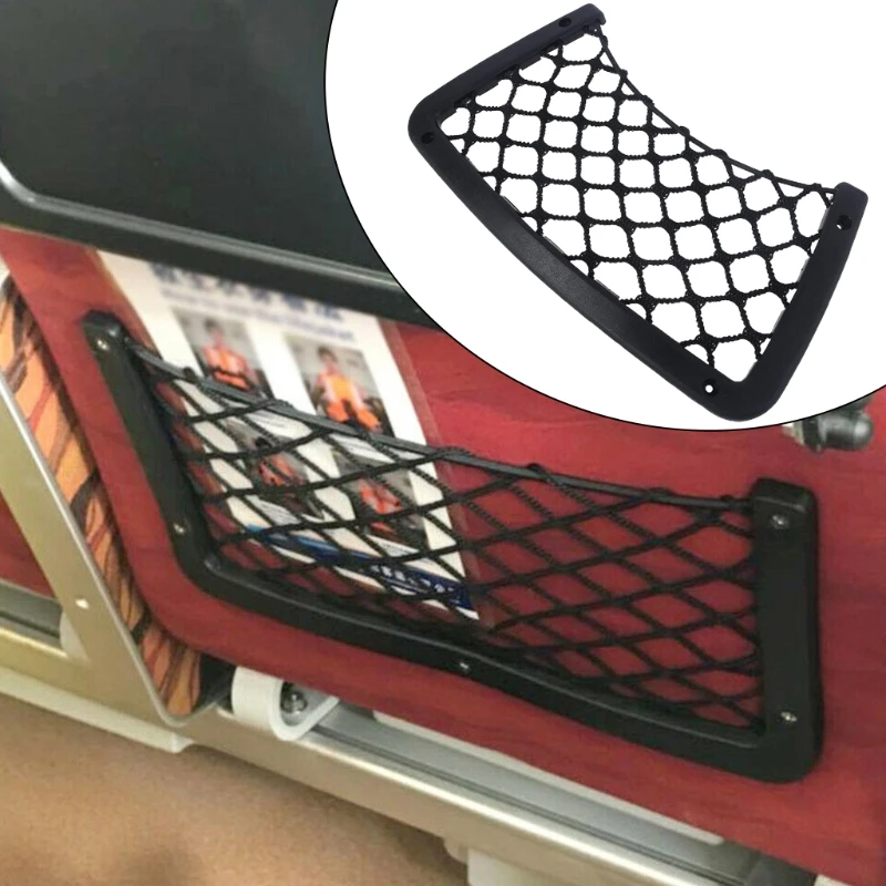 Mesh Cargo Net Car Storage Bag Net Universal Stretchable Car Pocket Elastic Organizer