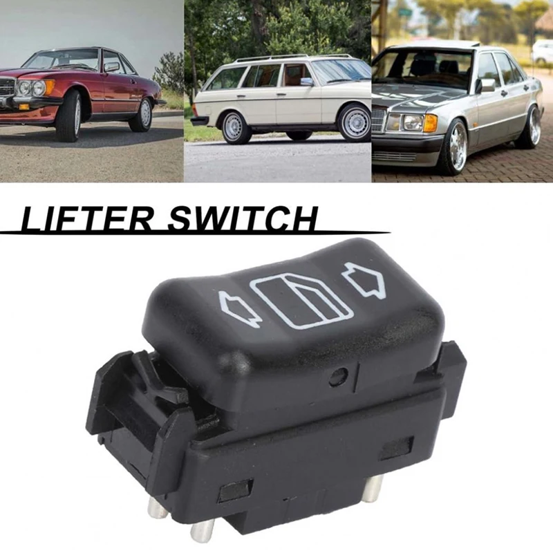 

1pcs Window Control Switch Left or Right Electric Lifter Button for Mercerdez Benz W124 W126 W201 W463 1248204610 1248204510