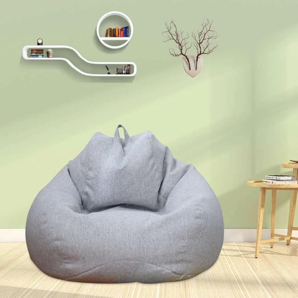 Sofa Bean Bag Chair Sofa Cover Sofa Bag Chair Cover Indoor Cover Soft Bean bag Couch Sofa Bag Cover (No Filling) 2