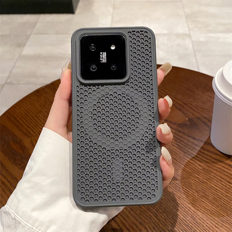 Luxury Heat Dissipation Magnetic Breathable Cooling Mesh Hard Cover