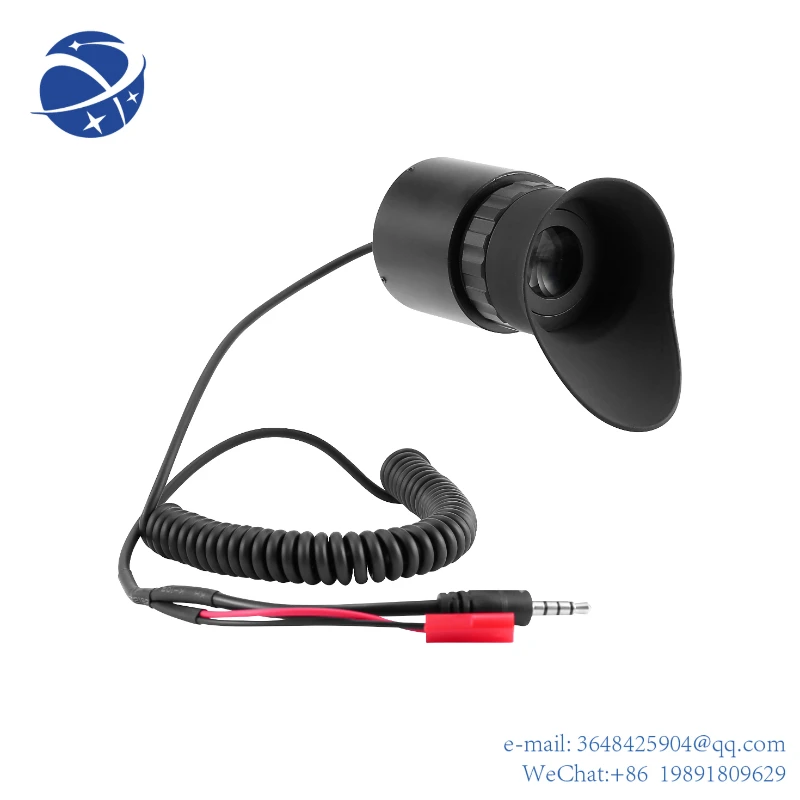 

YYHC 0,5 дюймовые OLED Монокулярные видоискатели, 90-дюймовый головной дисплей, износостойкий экран, портативный дисплей, электронный видоискатель