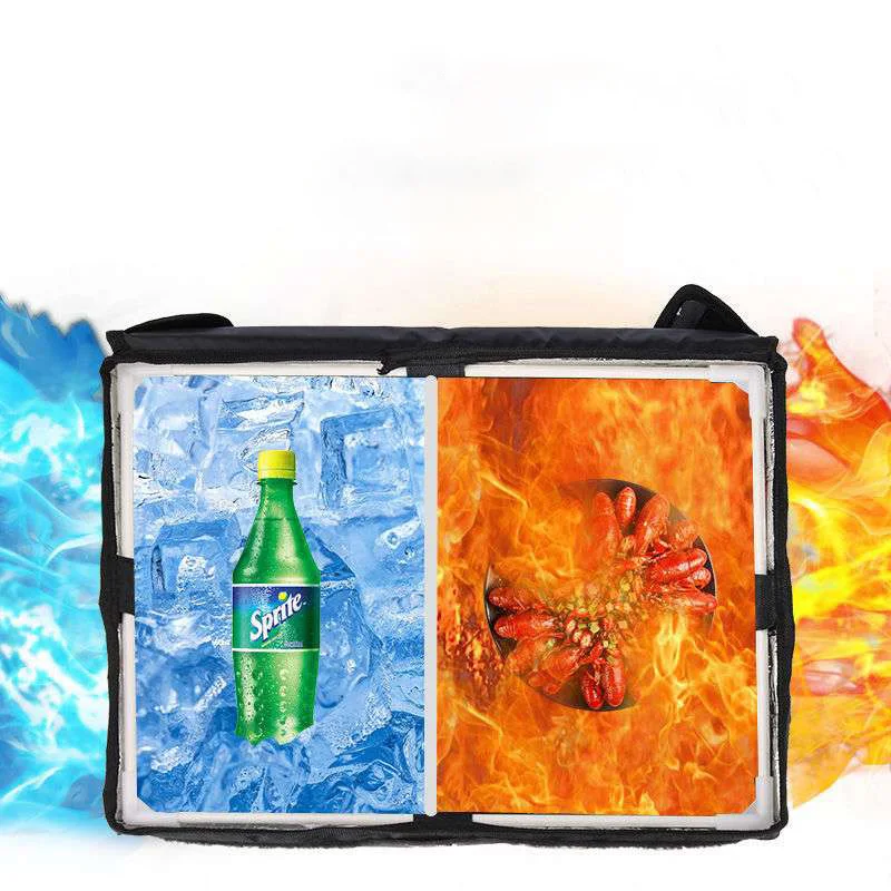 Car Portable Lunch Cooler Bag Folding Insulation Picnic Ice Pack Food Thermal Bag Drink Carrier Insulated Bags Food Delivery