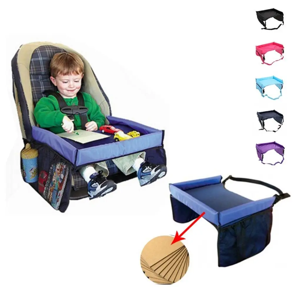 Table à manger de voiture pour bébé, bureau de voyage pour enfants, planche  à dessin, support de rangement, siège pour enfants, jeu de collation -  AliExpress