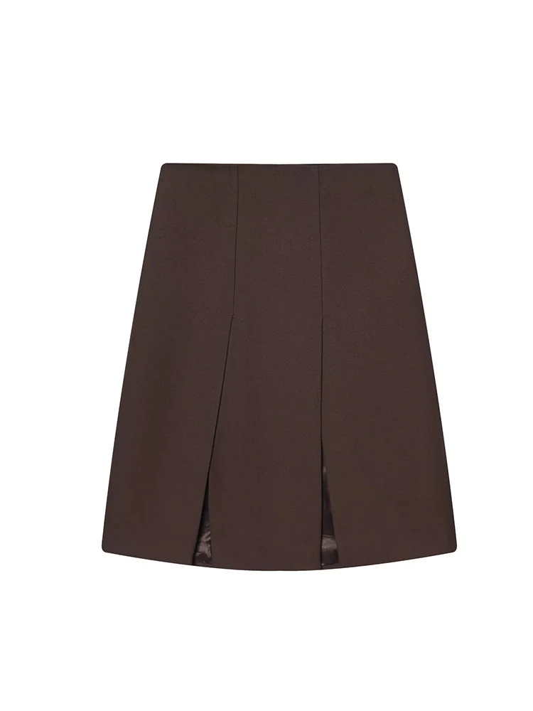 Office Ladies Midi Skirt 2 Piece Sets Spring Autumn Outfits Elegant Long Sleeve Blazer Chic Hem Slit Skirt Fashion Women Sets