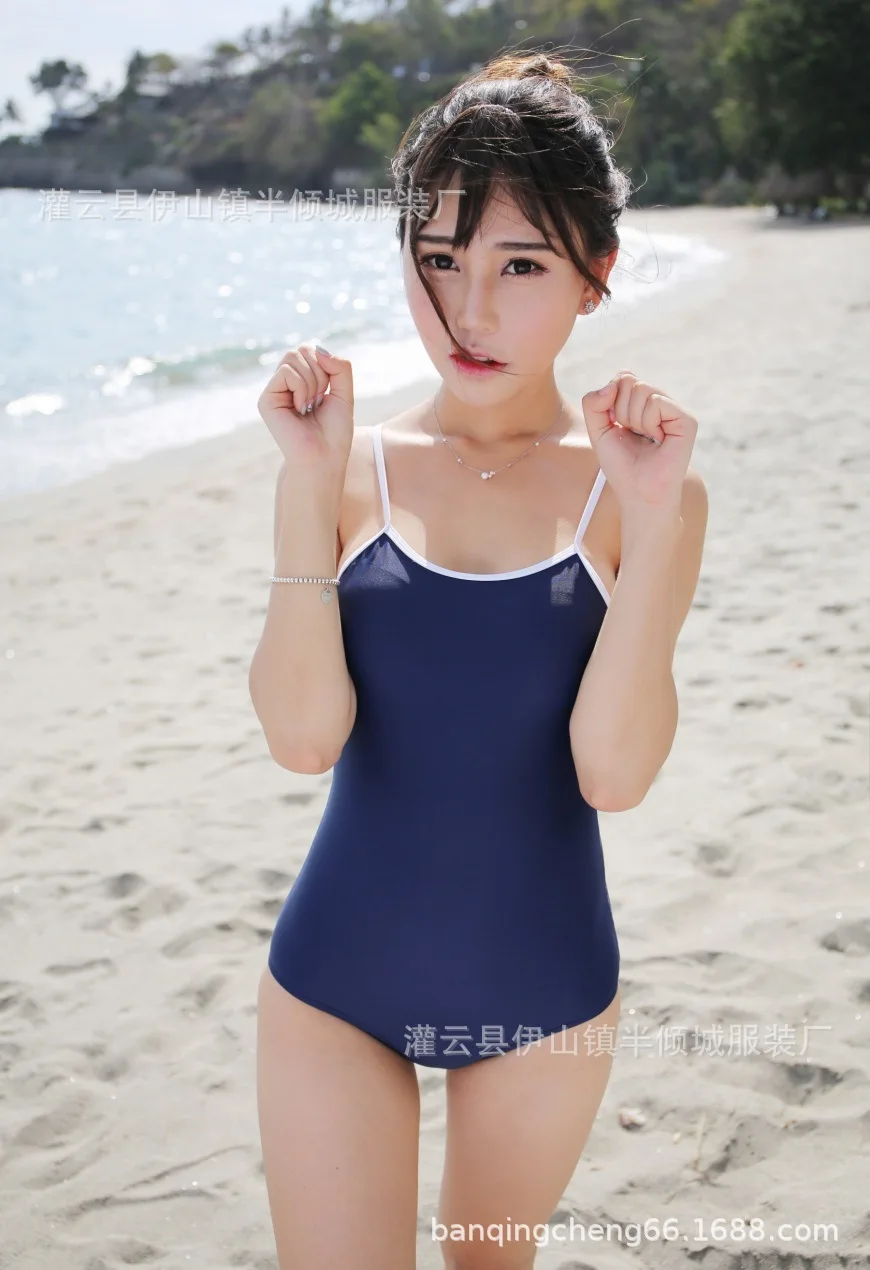 One Piece Swimsuit Women Swimsuit Bikini Sexy Camisole Transparent Tight fitting Women One Piece Swimsuit