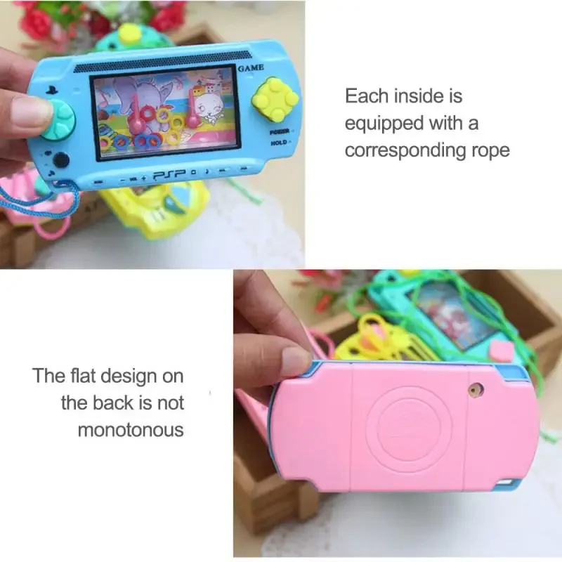 Cultiveren Kid Denkvermogen Speelgoed Water Ring Toss Baby Handheld Game Machine Ouder-Child Interactive Game Toys 5
