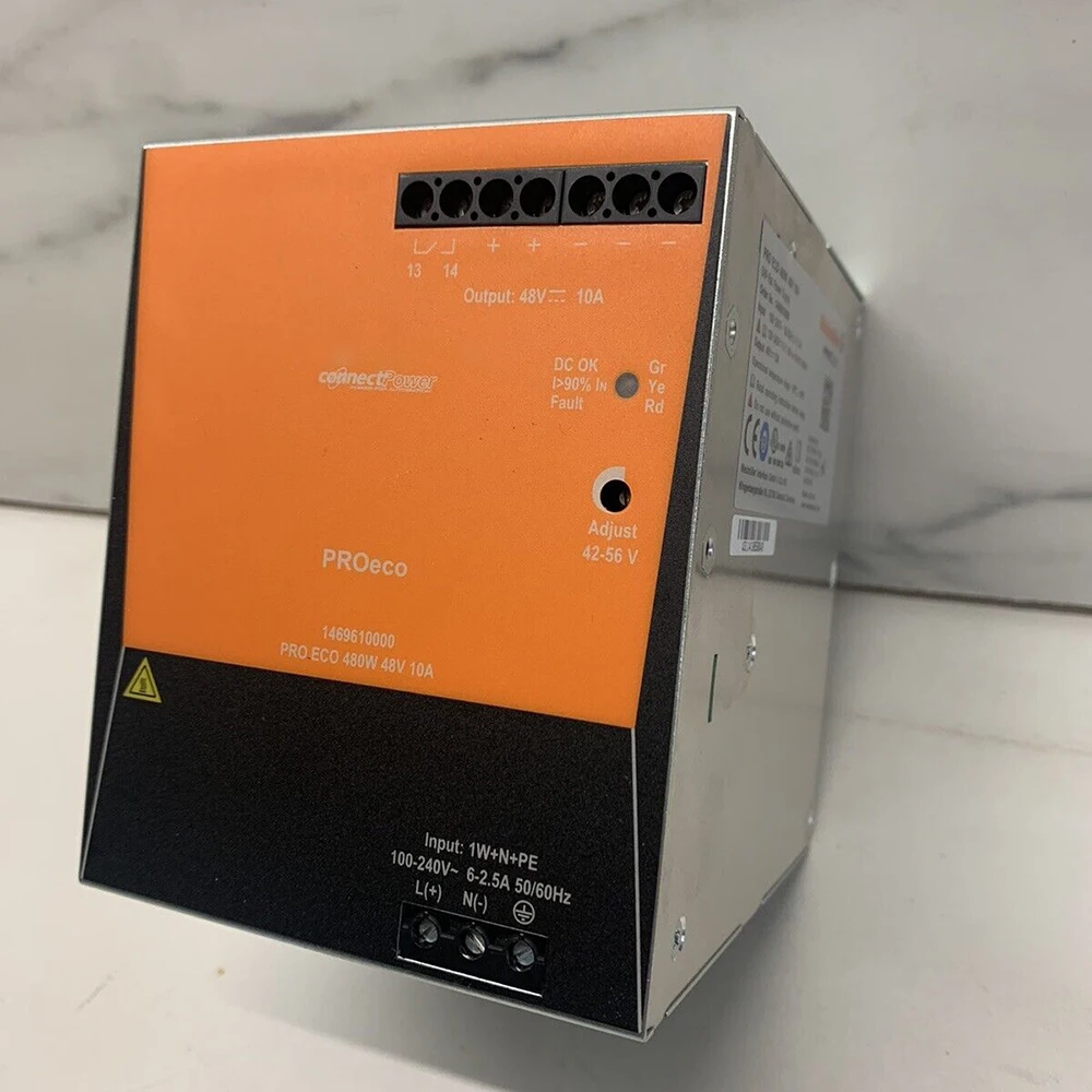 New DIN-Rail Power Supply 1469610000 PRO ECO 480W 48V 10A For Weidmuller 7 New DIN-Rail Power Supply 1469610000 PRO ECO 480W 48V 10A For Weidmuller - Image 5