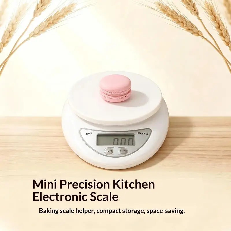 5kg/1g Electronic Scales Portable Digital LED Display Food Balance Measuring Weight Scale Kitchen Baking Scale Kitchen Tools