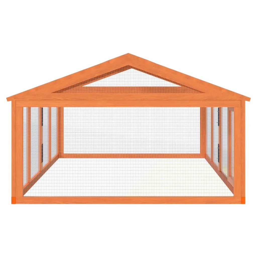 Grillage sécurisé pour lapin