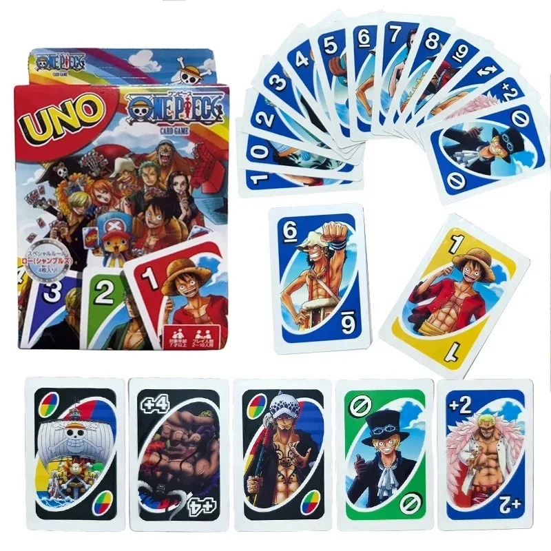 

27 Style UNO Card Game Harry Potter One Piece Pikachu Super Mario Hello Kitty The Lion King Stitch sanrio minecraft