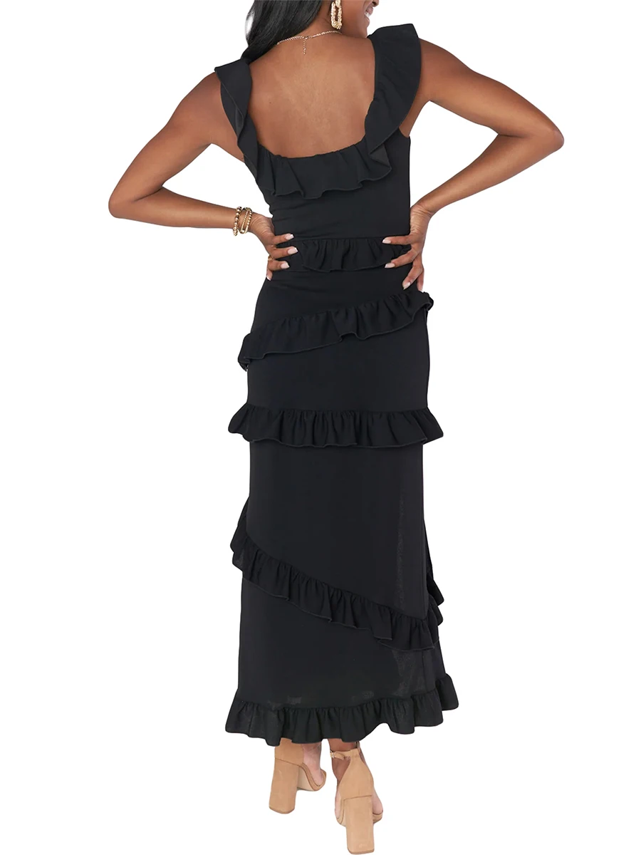 Рисунок 6 - Летнее платье с оборками