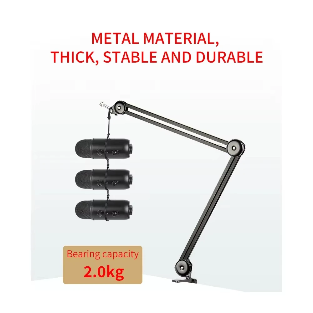 Upgraded Aluminum Alloy Foldable Stand for Digital Video Microscope Camera