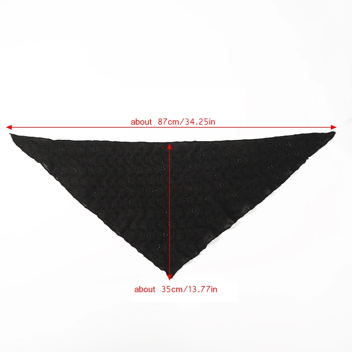 Fabric Flower Vine Triangle Scarf Black Hair Bands Turban Headbands For Women Sweet Retro Headwarps Bandana Hair Accessories