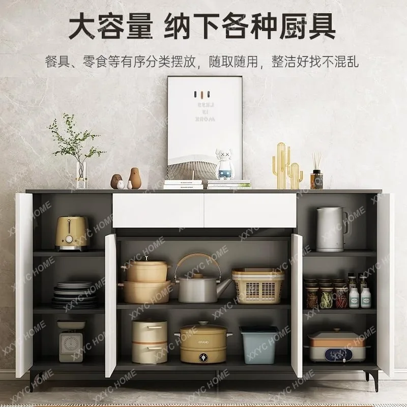 Modern kitchen Living Room Furniture Stainless Steel et Table Sideboard storage White Sideboard Cabinet Luxury Sideboards