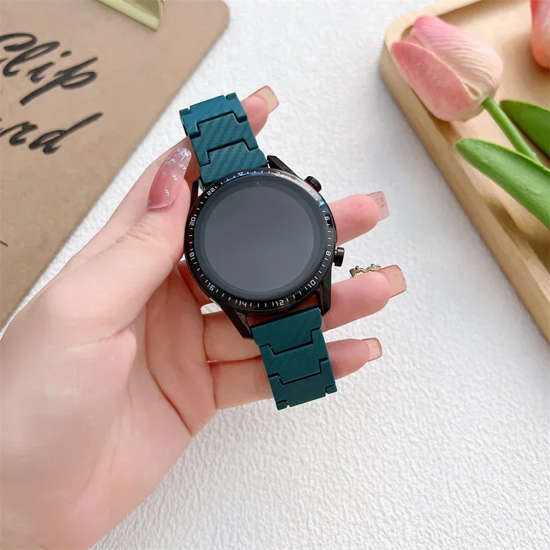 Carbon Fiber Strap - Premium Link Bracelet 20mm/22mm Watch Band
