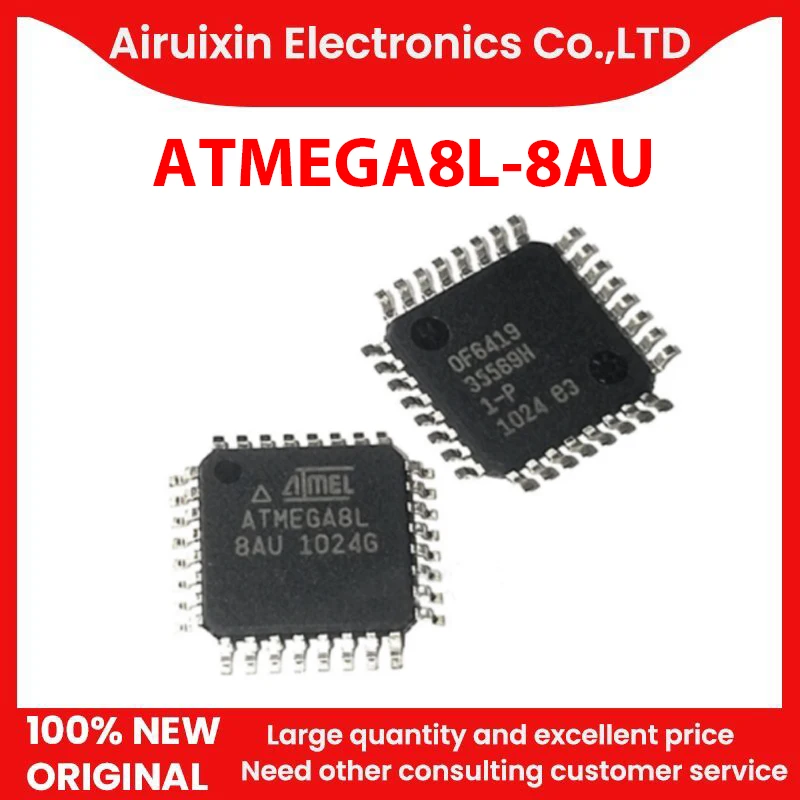 

100% New and Original ATMEGA8L-8AU LQFP32 1PCS/LOT