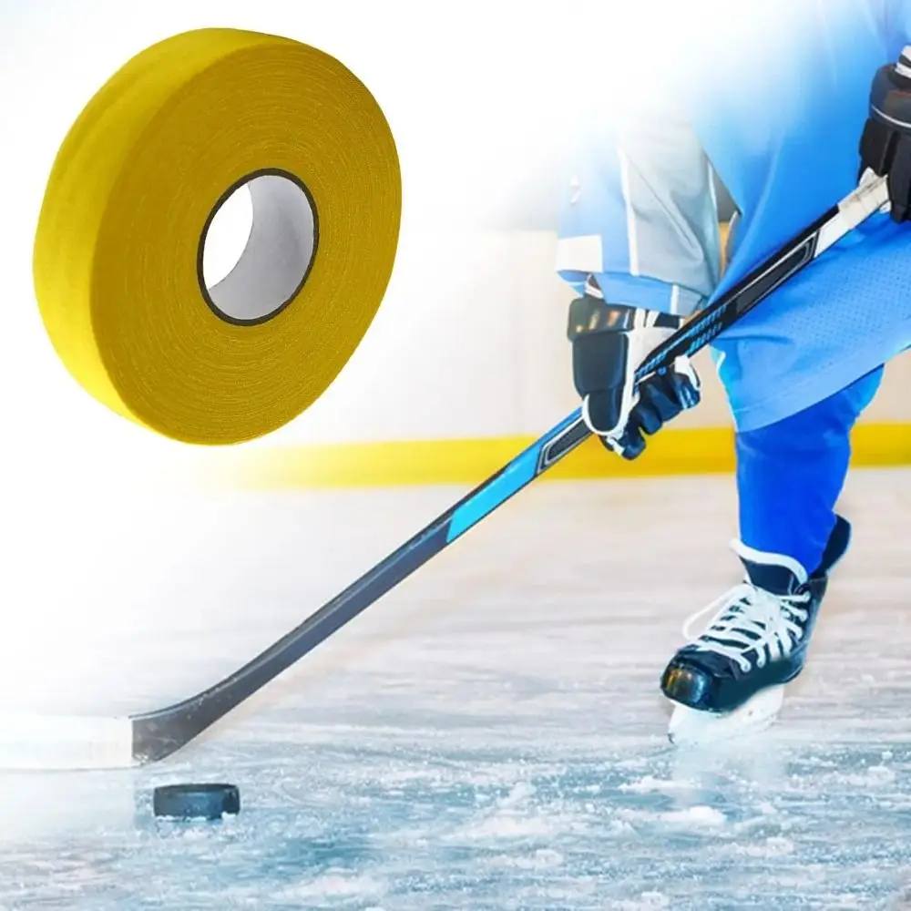 Hockey Tape Hockey Stick Grip 2.5cm*25m Ice Hockey Grip Tape Anti-slip Multipurpose Polyester Wear-resistant