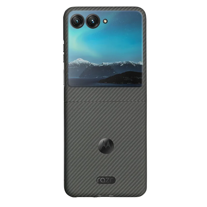 

Covers For Moto Razr 40 Ultra Mobile Phone Case For Moto Razr 40 Kevlar Aramid Fiber New Protective Cover