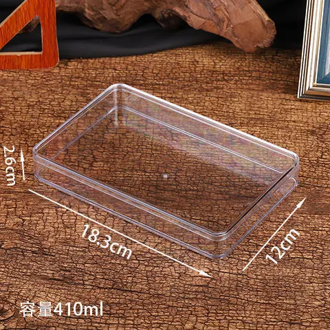 12 Scatole In Acrilico Trasparente Con Coperchio - Mini Contenitori 10x6x3 Cm - Ideali Per Gioielli, Dolci, Bomboniere