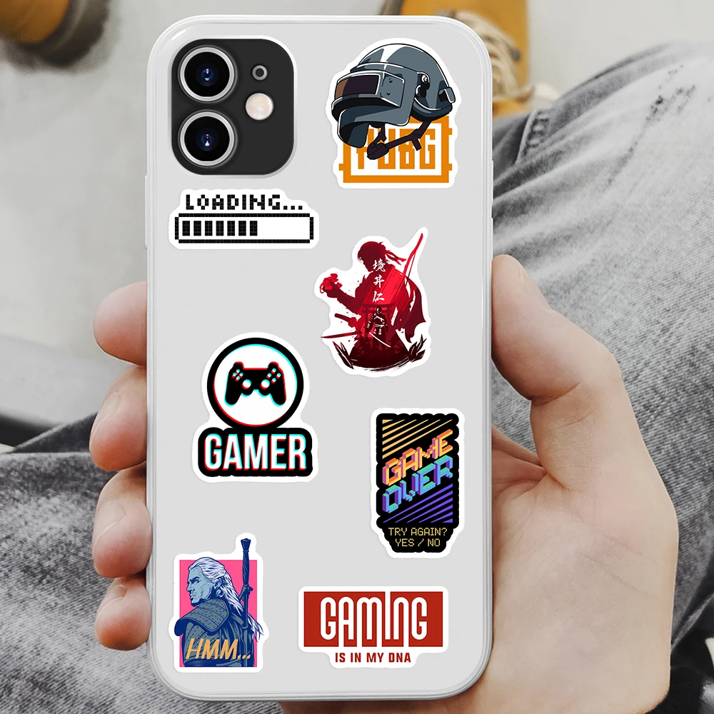 Funny Video Game theme Stickers DIY Gift Kids Toy Waterproof Graffiti Decal for Laptop Phone Scrapbook Luggage Decorative - 3