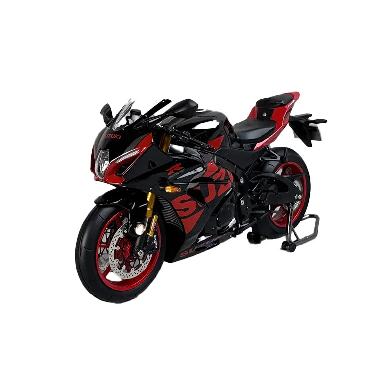 LCD GSX-R1000 시뮬레이션 합금 금속 오토바이 자동차 모델 컬렉션 장식품 선물 1 12