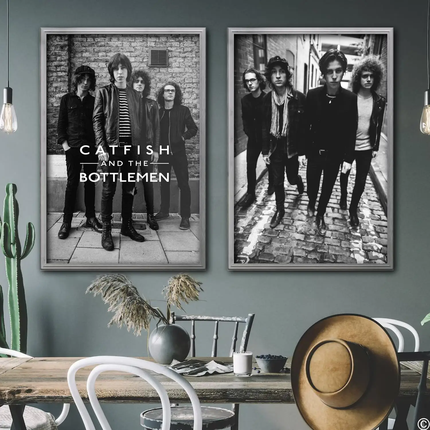 

catfish and the bottlemen singer Decorative Canvas Posters Room Bar Cafe Decor Gift Print Art Wall Paintings