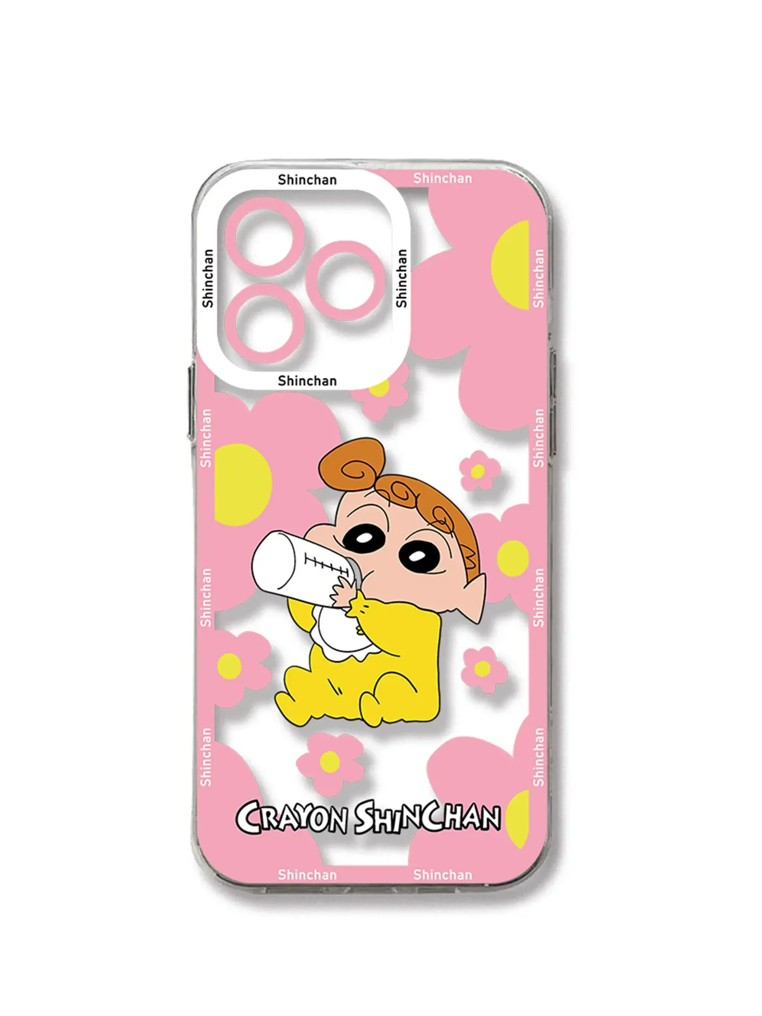 thumbnail image 1 of Funda de teléfono de silicona suave y transparente, crayones de Anime, Shin-chans, iPhone 15, 14, 13, 12, Mini, 11 Pro Max, XR, XS, 8, SE Plus, 1 of 5