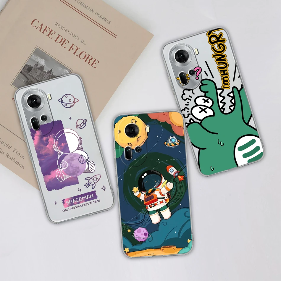 Clear Protective Silicone Anti-Drop Phone Case