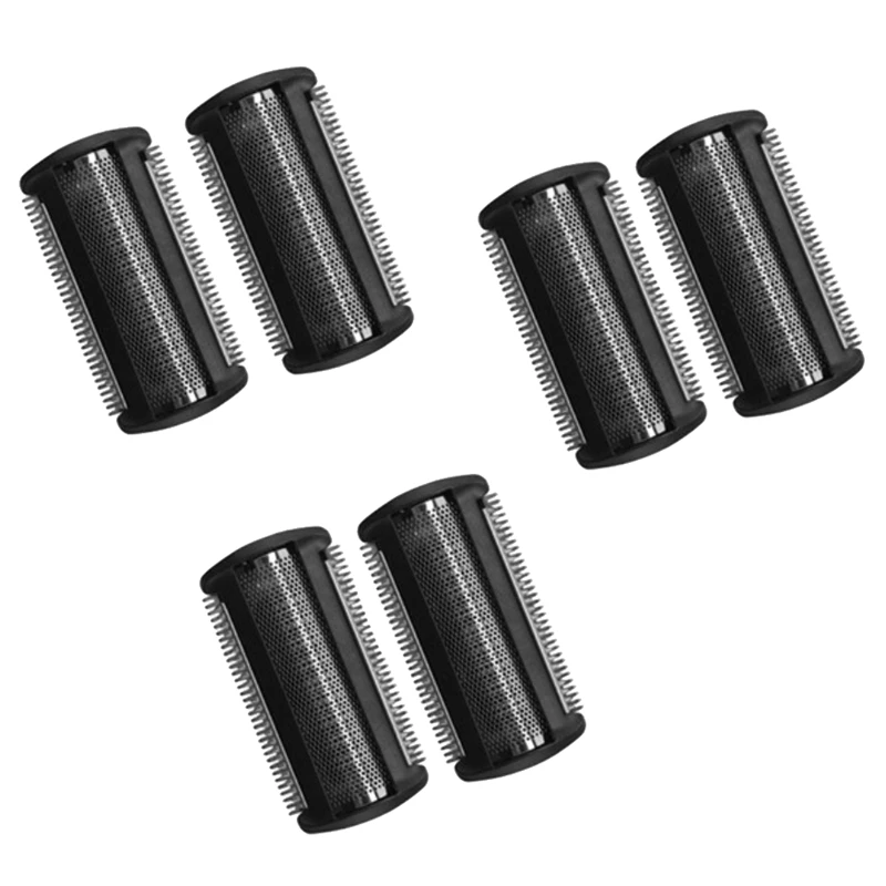 6Pcs Tt2000 Rasoio Testa Di Ricambio Trimmer Per Philips Bodygroom Bg2024 Bg2036 Bg3015 3010 Tt2021 Tt2040 Shp9500 Ys534