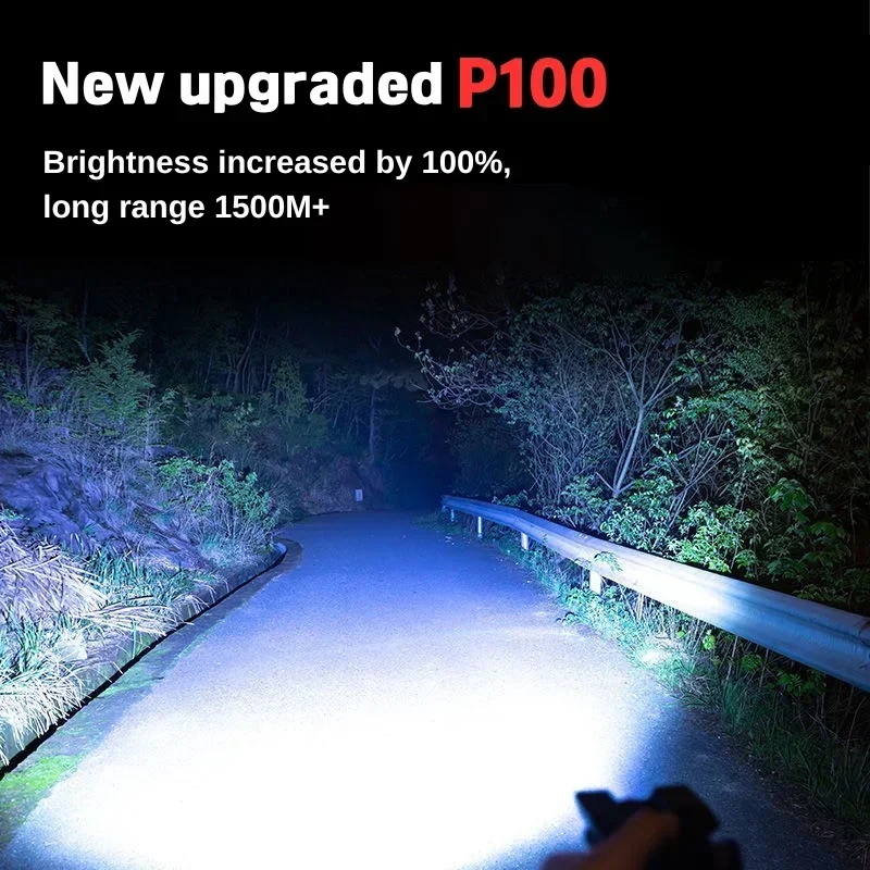 High Power Led Flashlights Rechargeable Camping Spotlight USB Rechargeable Outdoor Emergency Lights Camping Lamp Fishing Lantern led light portable flashlight emergency light portable camping light