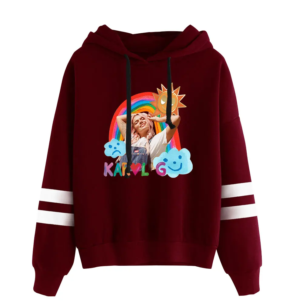 Karol G Manana Sera Bonito MSB Tour  Rainbow Pullover Hoodie Merch Fashion Hoodie Fashion Sweatshirt Pullover Tracksuit