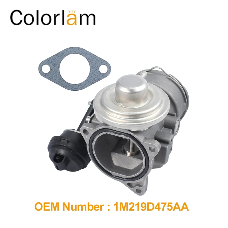 Colorlam Valvola Egr Con Guarnizione For Per Vw Multivan T5 Bus Passat 3B 3Bg Bj 00-09 Sistema Egr Valvola Egr Con Guarnizione