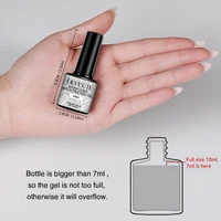 LILYCUTE Gel Réfléchissant en Verre 7ml, Paillettes Couleur Nude, Gel à Ongles Scintillant Effet Perles de Verre, Vernis à Ongles Effet Flash, Gel UV Soak Off pour Nail Art 6