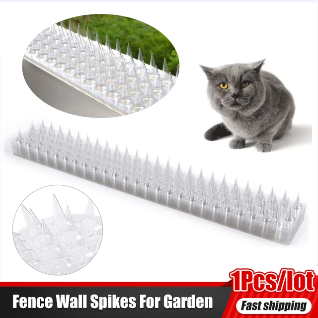 Lopásgátló Elrettentő Eszköz Kerti Kerítésekhez Betolakodás Antithtft Madár Tüskék Kutya Rebeller Kerítés Fal Macska Állat Visszataszító Műanyag