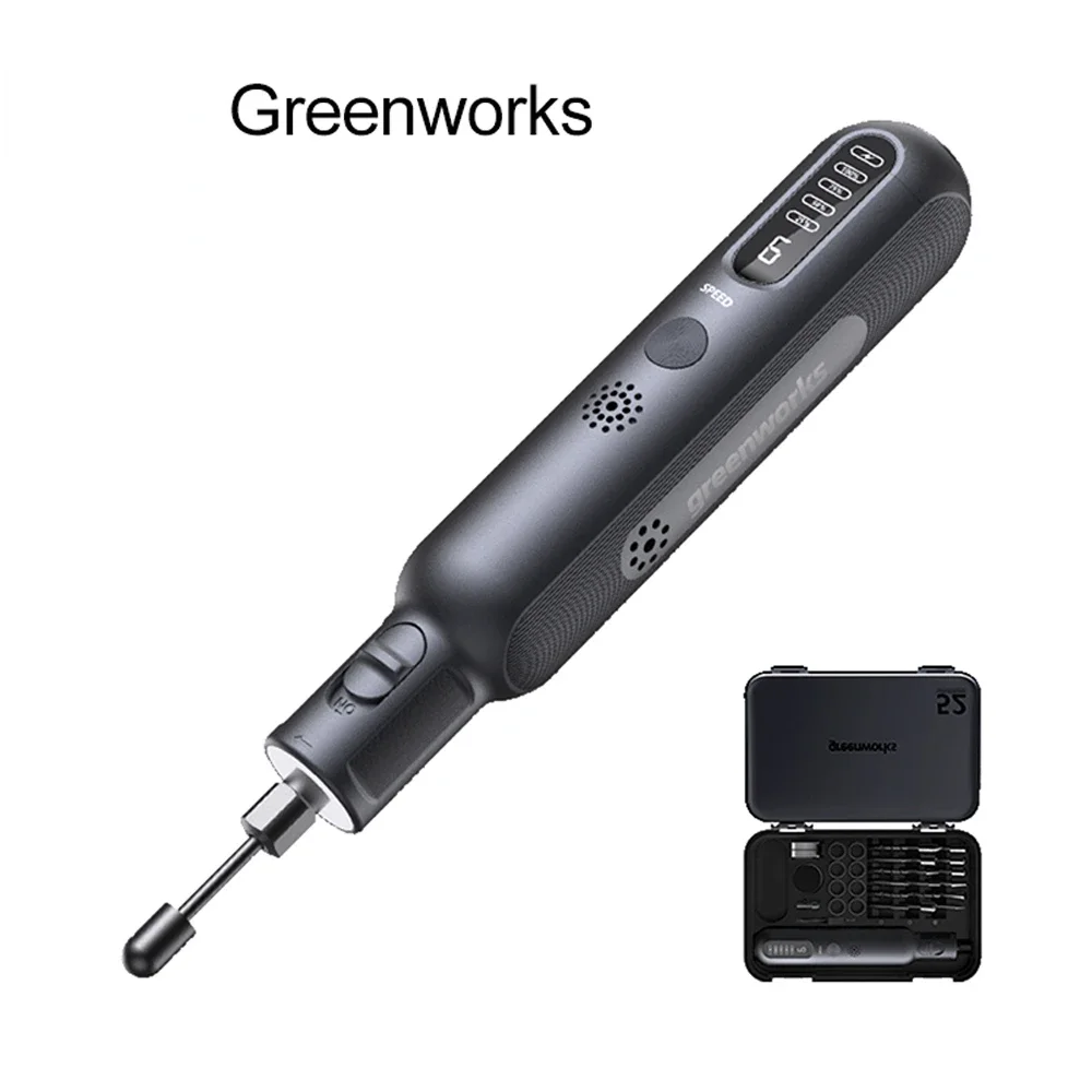 Greenworks 8V Lithium Electric Grinder Set Home Hd Display Rettifica Intaglio Lucidatura Taglio Artefatto Manuale Con Accessori