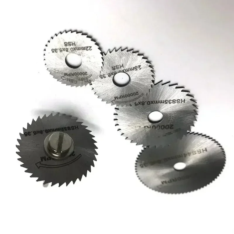 Circular saw blade 1Set/7pcs mini Hss cutting disc rotating drilling tool accessories for wood plastic and aluminum