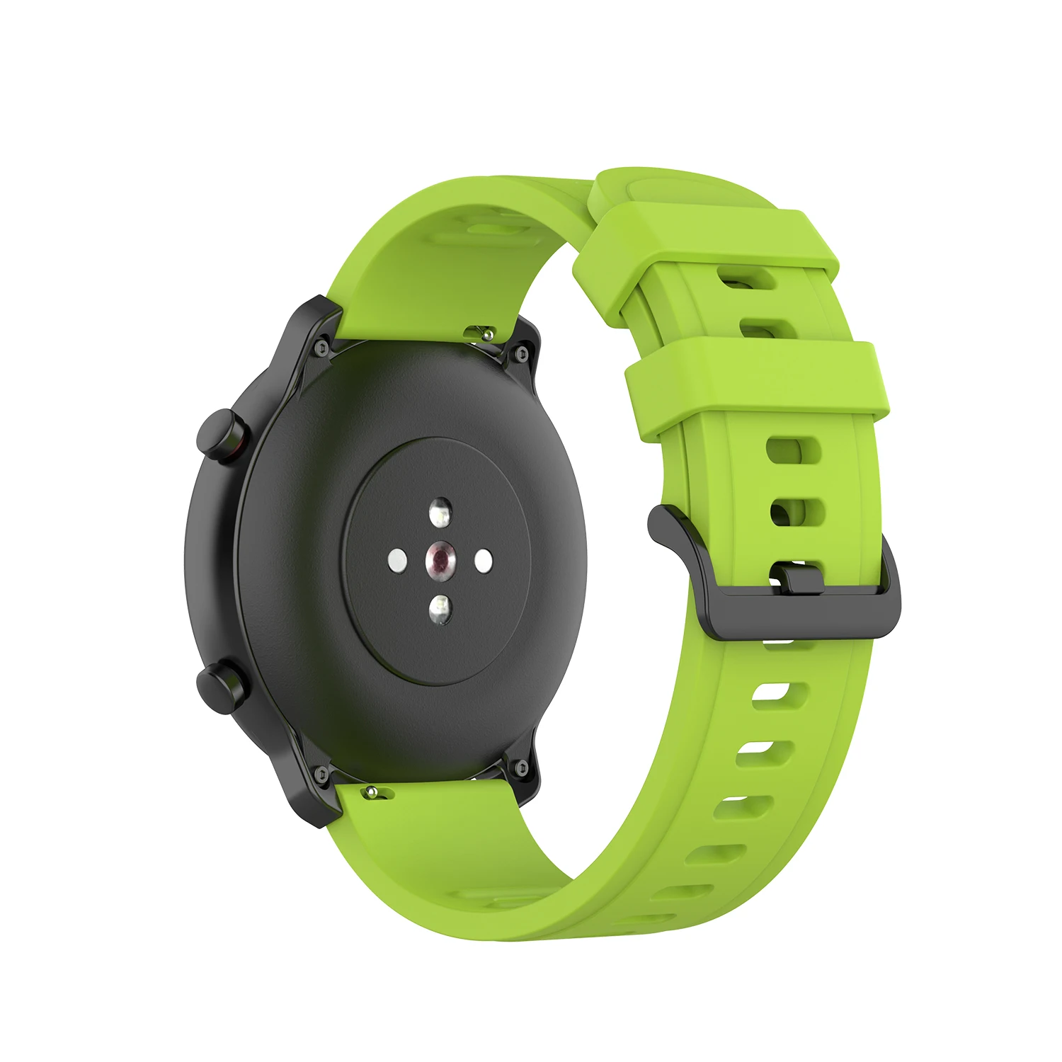 Versatile Silicone Smartwatch Replacement Strap, 22mm/20mm