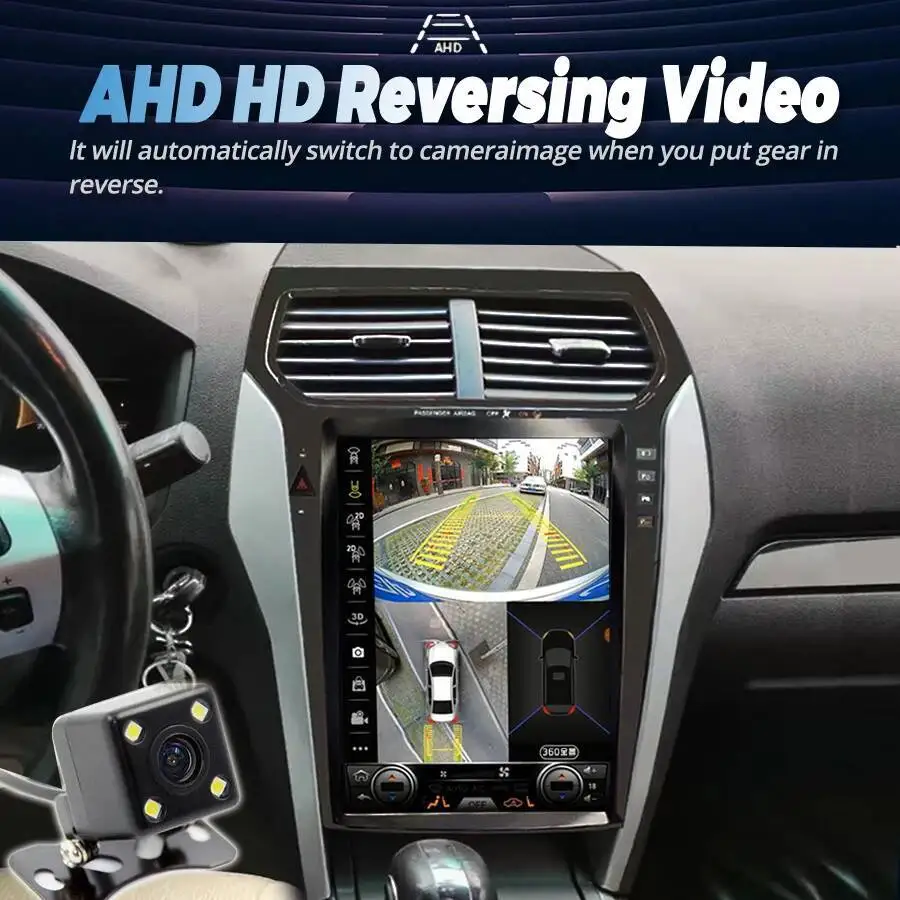 12.1" Android Car Radio – Ford Explorer 3