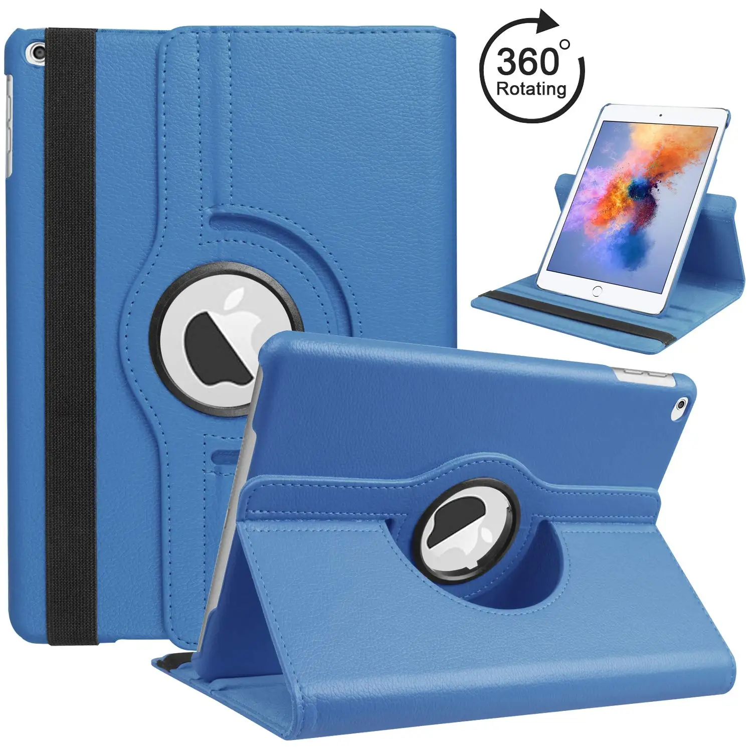 Capa de Couro Ultra Slim pu para Apple Ipad Capa de Suporte para Tablet Ipad Air Air 9.7 Capas 2023 2023 A1822 A1823 A1893