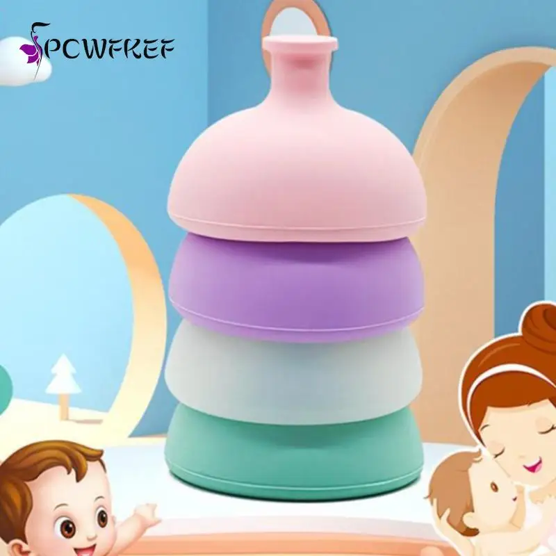 

Household Sputum Suction Back Children's Silicone Sputum Cup Baby Belch Cup Palm Chest Percussion Cup Helps To Break Up Mucus