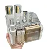 Transparent Makeup Organizer New 3/4-Slot Plastic Vanity Case Lightweight Washable Cosmetics Storage Rack 4