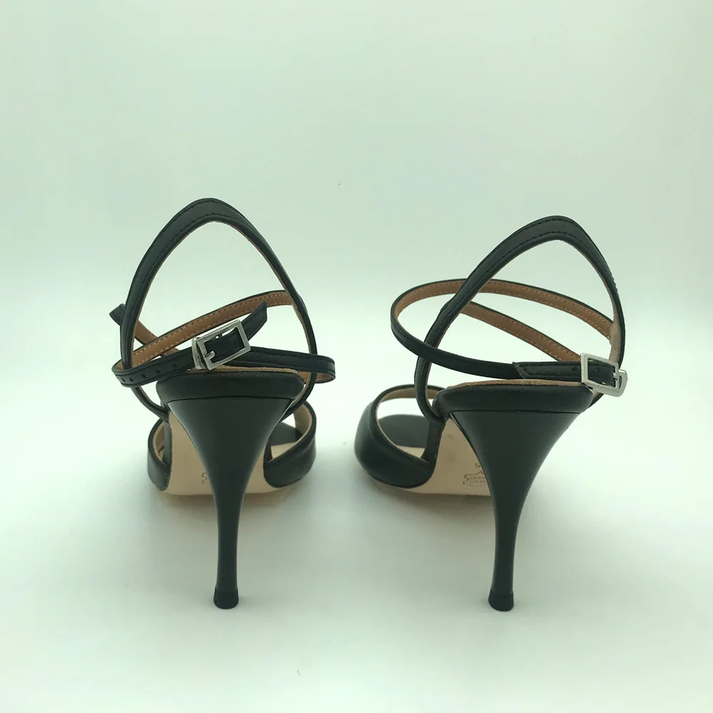 New Argentina Tango Dance Shoes  Party Shoes Wedding Shoes  leather outsole T62102BL 9cm heel 7.5cm available shipping free 3