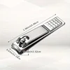 12Pcs Stainless Steel Nail Clipper Set for Women and Men - Fingernail and Toenail Cutter 5