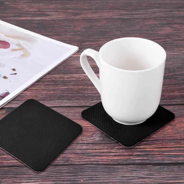 20/40/60PCS Flower Shape Sublimation Coaster Sublimation Blank Cup Mat  Rubber Coasters Heat Transfer Cup Mat Blank Cup Mat - AliExpress