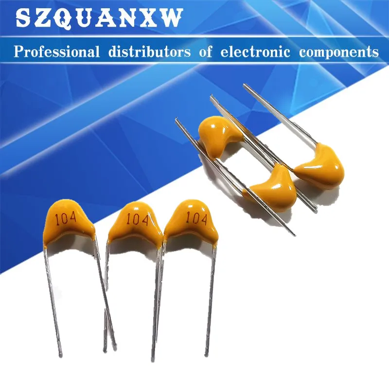 200PCS/lot 680NF 0.68UF 20% 5.08MM 684 50V MLCC multilayer monolithic ceramic capacitor